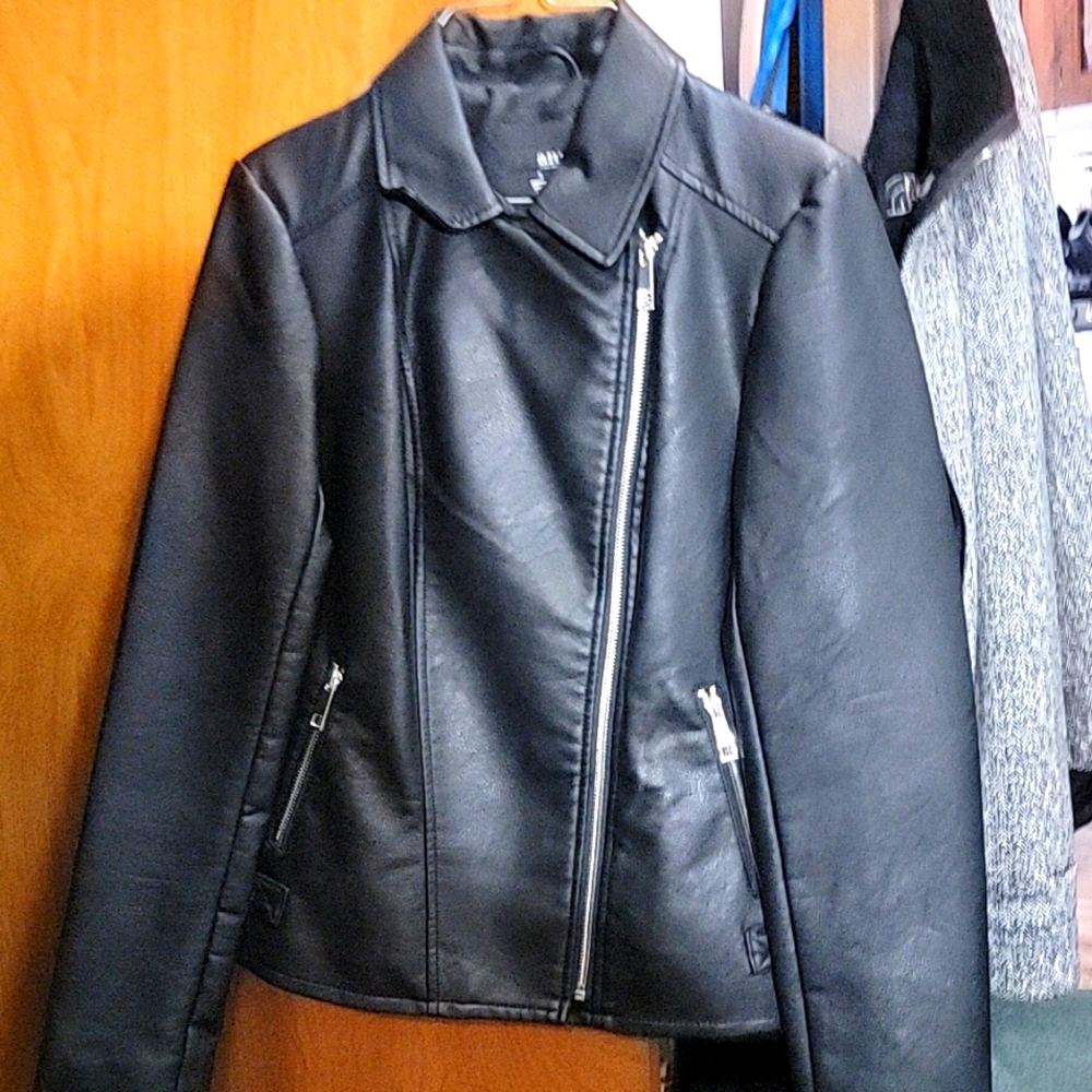 a.n.a women's leather jacket